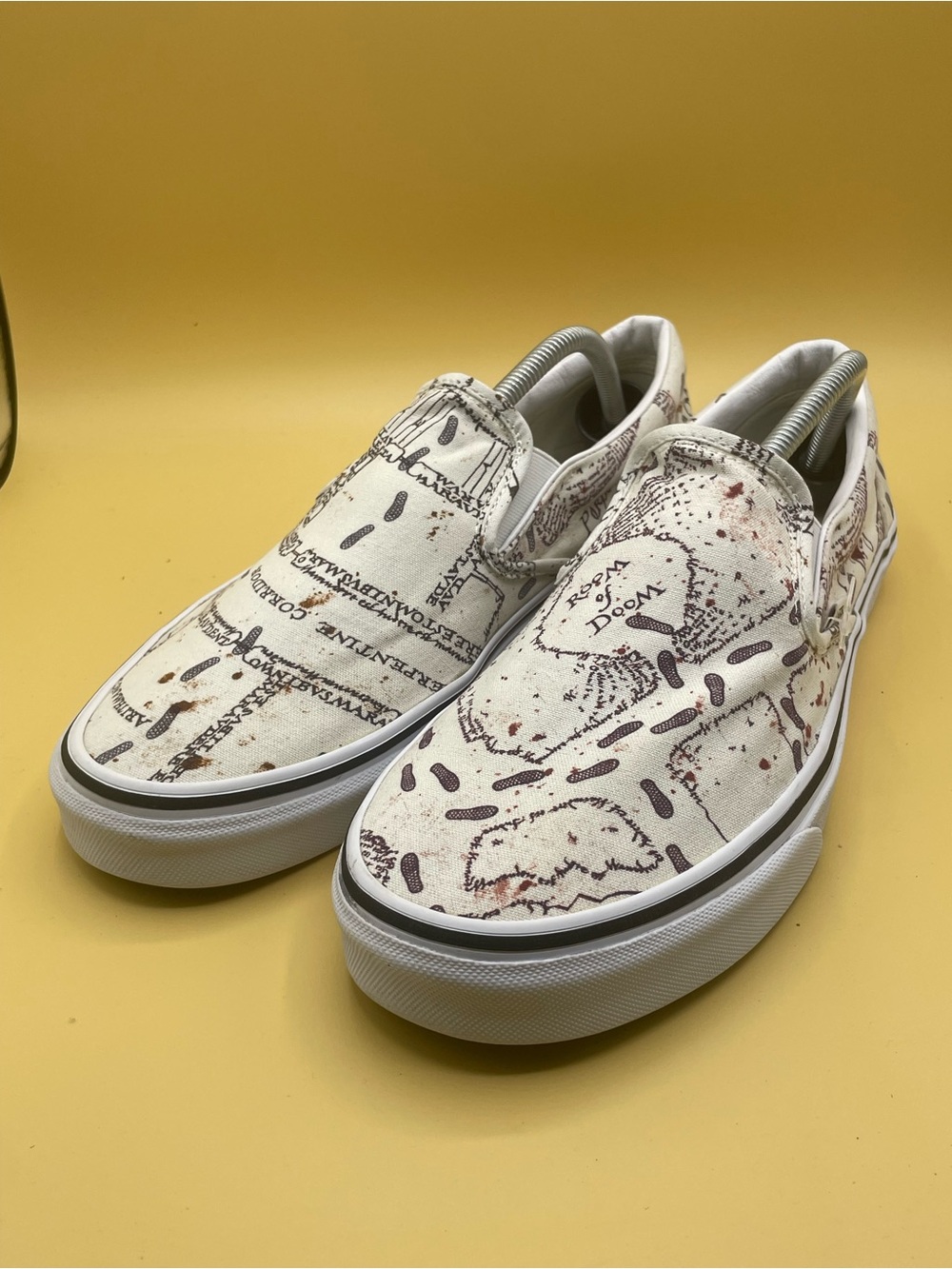Vans x Harry Potter Classic Slip-On sneakers in the "Marauder's Map" - Picture 4 of 4